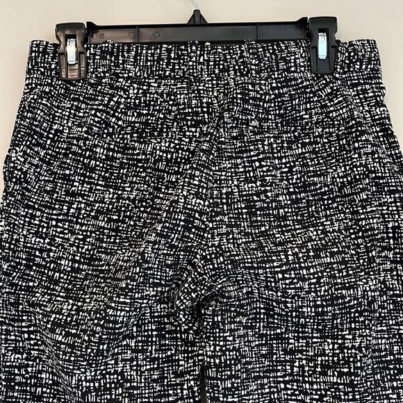 GAP Women’s Black & White Plaid Slim Crop High Rise Trouser Pants Size 4… - Picture 7 of 13